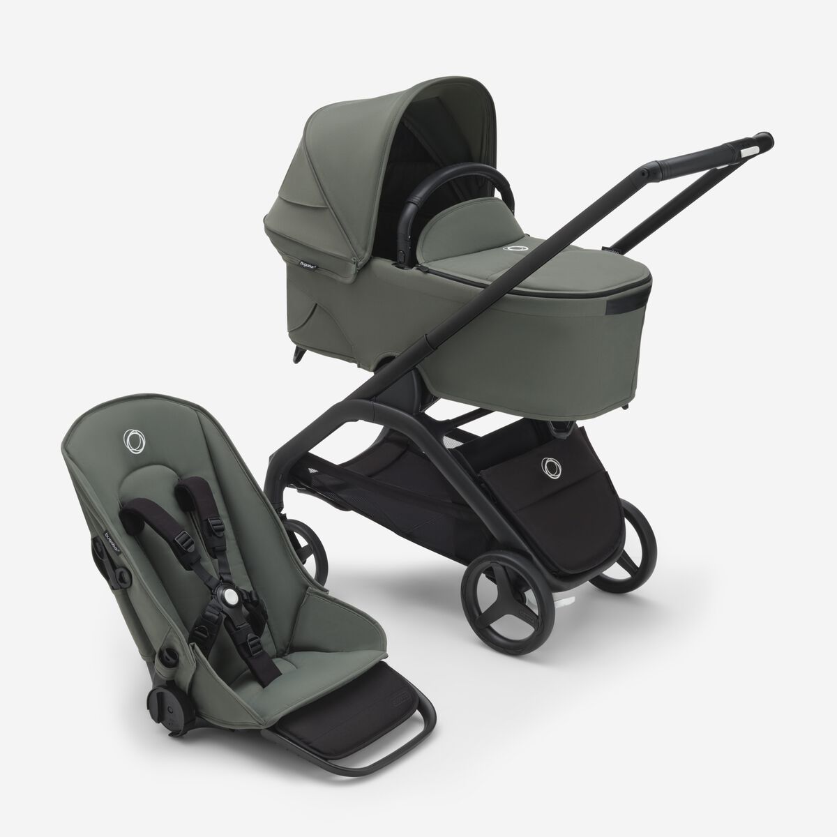 Carrito con silla y capazo Bugaboo Dragonfly