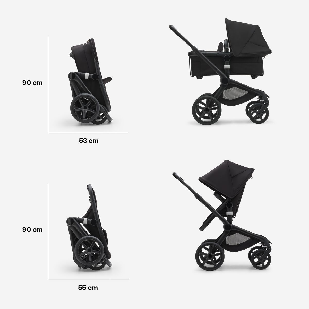 Carrito Bugaboo Fox 5 con capazo y silla