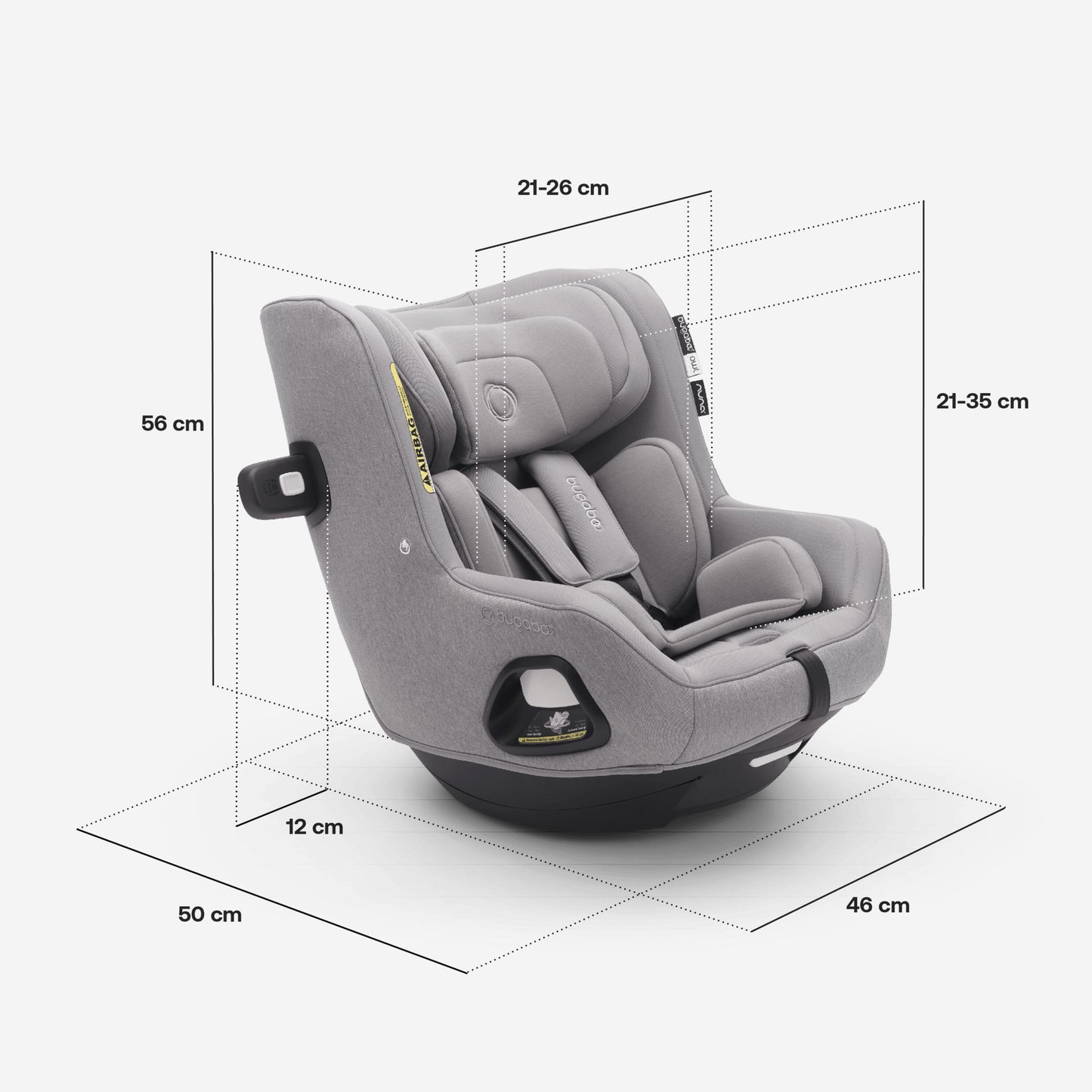 Silla de coche Bugaboo Owl con la Base 360 ISOFIX by Nuna